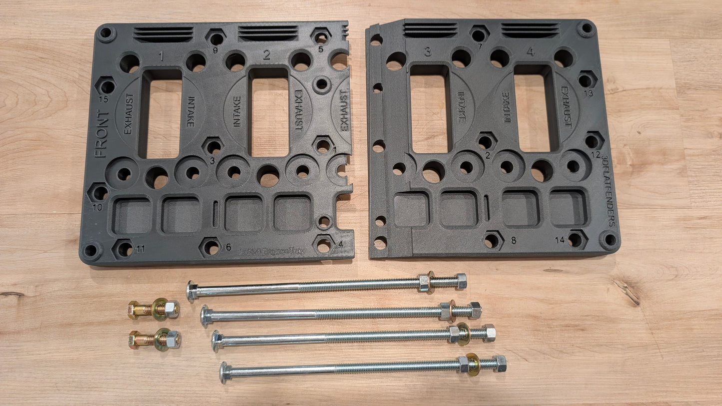 G503 WW2 L-134 Jeep Flathead Engine Disassembly & Valve Organization Tray (GPW / Willys MB + CJ2A, CJ3A)
